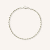 1.5mm Rope Chain Bracelet