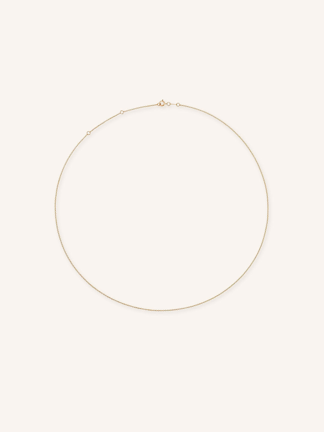 1.0mm Minimal Cable Chain Necklace