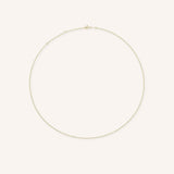 1.0mm Minimal Cable Chain Necklace