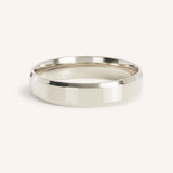 4MM Beveled Edge Flat Band