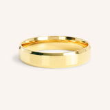 4MM Beveled Edge Flat Band