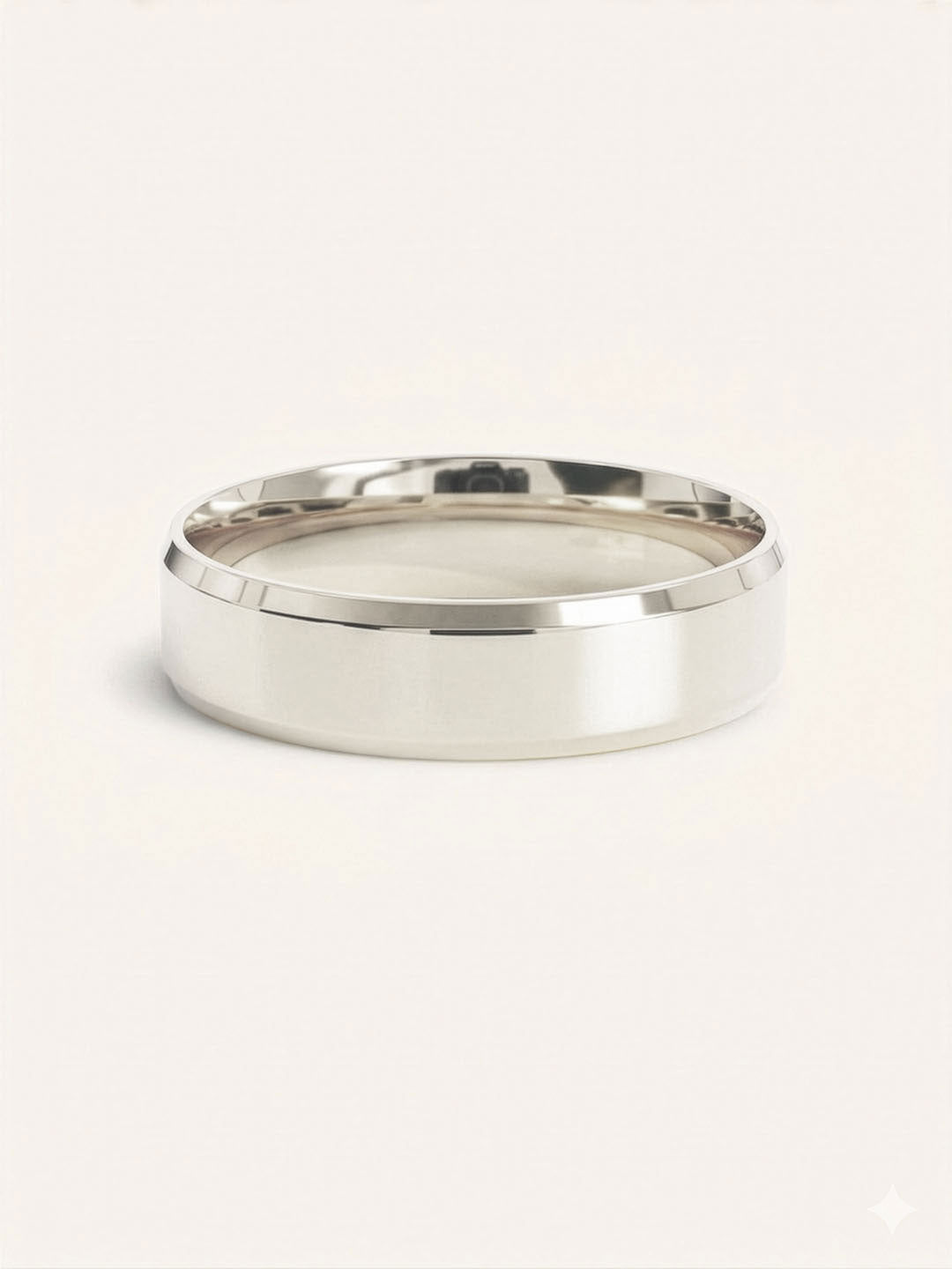 5MM Beveled Edge Flat Band
