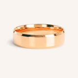 6MM Beveled Edge Flat Band