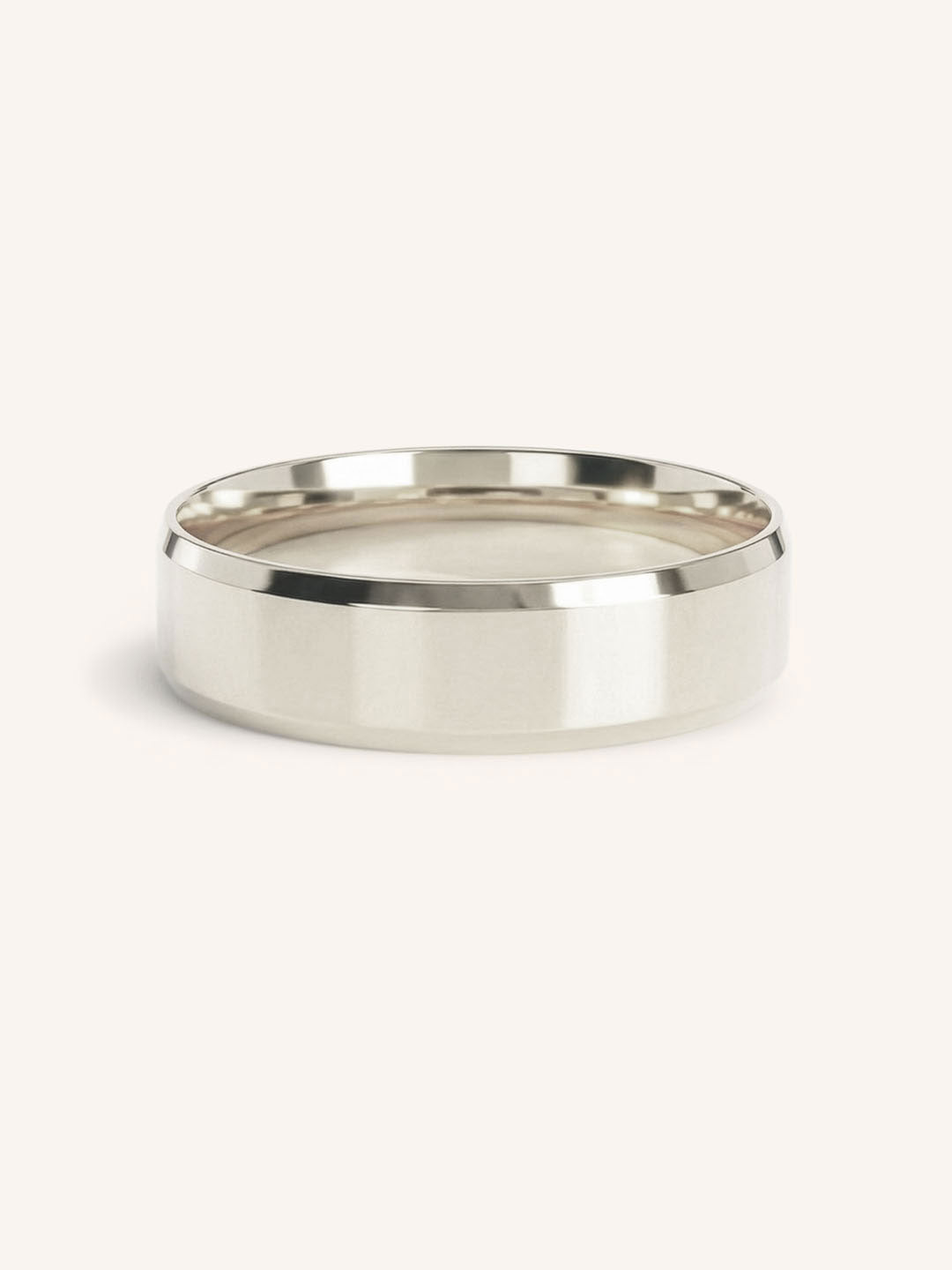 6MM Beveled Edge Flat Band
