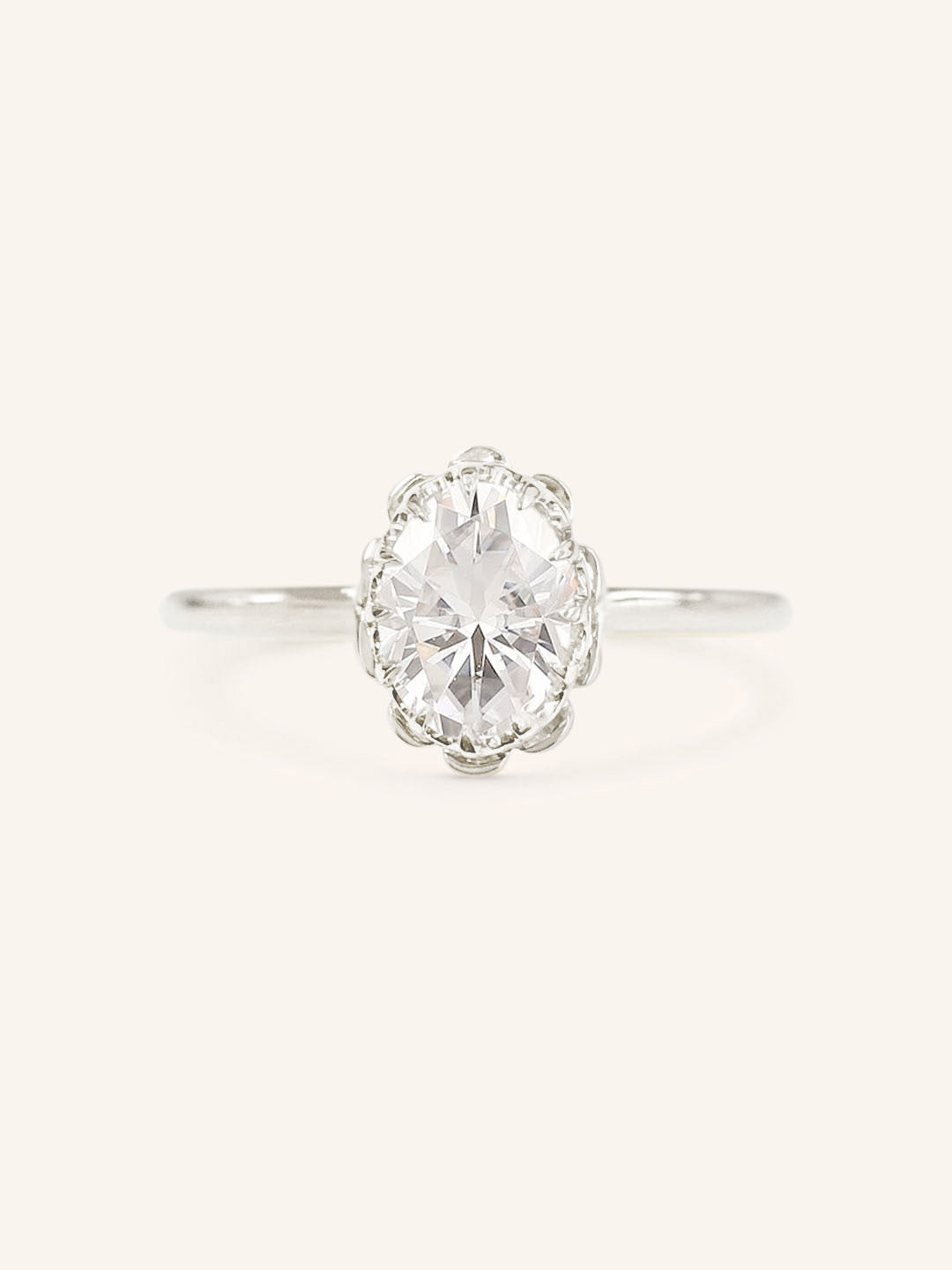 Jenner Oval Diamond Solitaire Engagement Ring