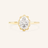 Jenner Oval Diamond Solitaire Engagement Ring