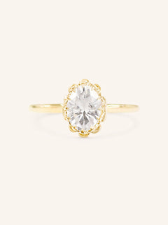 Jenner Oval Diamond Solitaire Engagement Ring