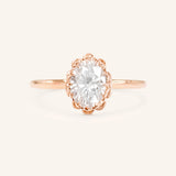 Jenner Oval Diamond Solitaire Engagement Ring