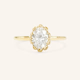 Jenner Oval Diamond Solitaire Engagement Ring