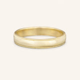 Half Round Milgrain Wedding Band 4MM