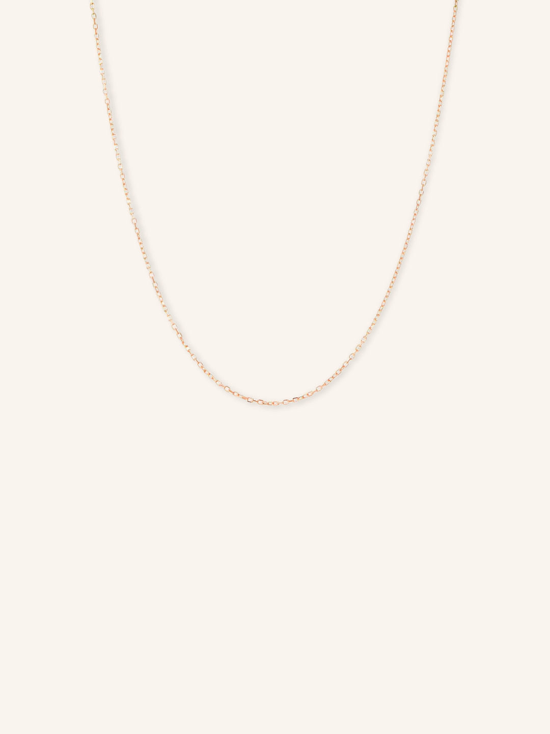 Minimal Cable Chain Necklace