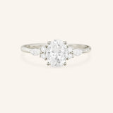 Nalani Oval Cut Diamond Engagement Ring
