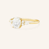 Nalani Oval Cut Diamond Engagement Ring