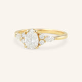 Nalani Pear Cut Diamond Engagement Ring