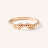 Addison Angel Wings Stackable Ring