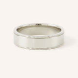 Alburn 6MM Rope Edge Flat Band