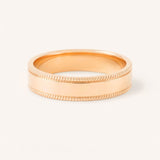 Alburn 3MM Rope Edge Flat Band