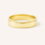 Alburn 3MM Rope Edge Flat Band