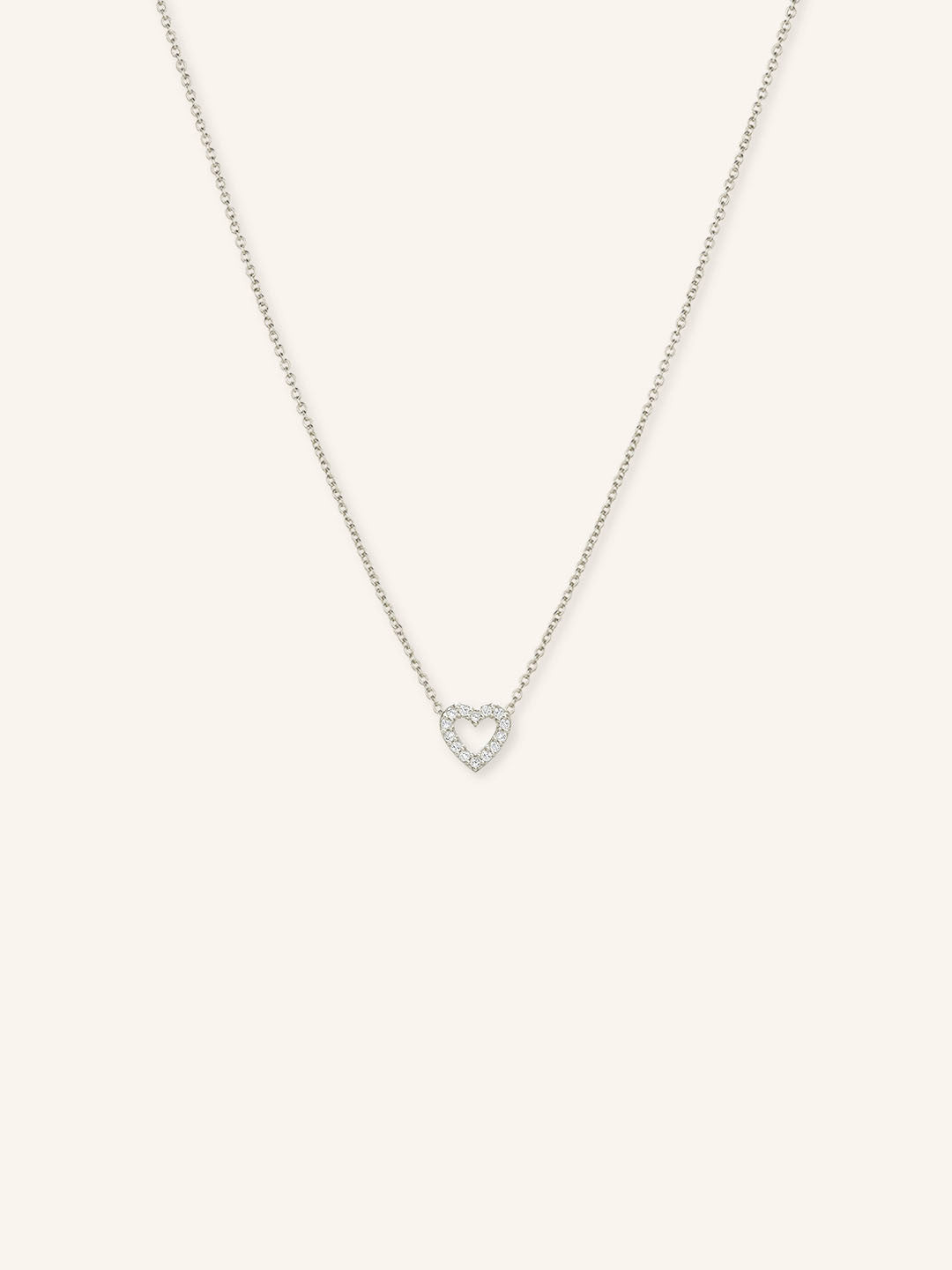 Winona Heart Diamond Necklace