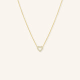 Winona Heart Diamond Necklace